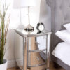 Elysee 2 Drawer Bedside Cabinet