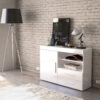 Edgeware 1 Door 2 Drawer Sideboard