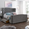 Downton Velvet 2 Drawer Storage Bed