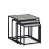 Staten Concrete Nest Of 3 Tables