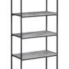 Staten Tall Concrete Bookcase